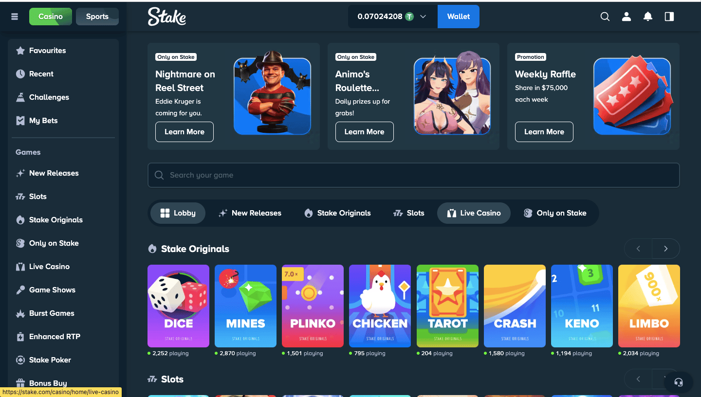 Stake.com Casino Review